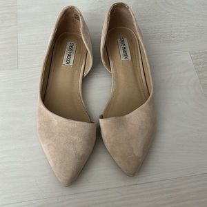 Steve Madden Nude Flats